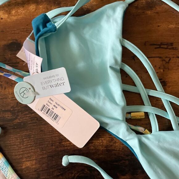 300$-L*Space by Monica Wise 3  piece swim suit set All Size XS New with Tags - Picture 4 of 5